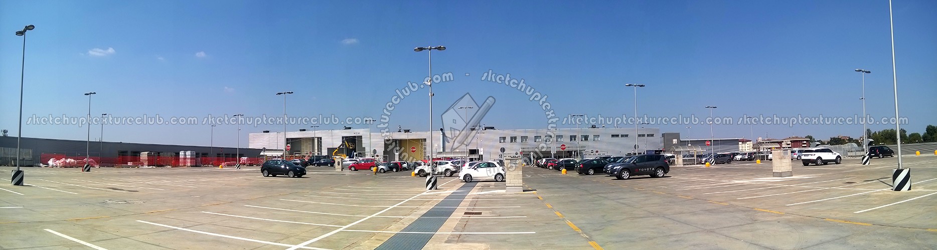 Textures   -   BACKGROUNDS &amp; LANDSCAPES   -   ROADS &amp; PARKINGS  - Parking landscape texture 17571