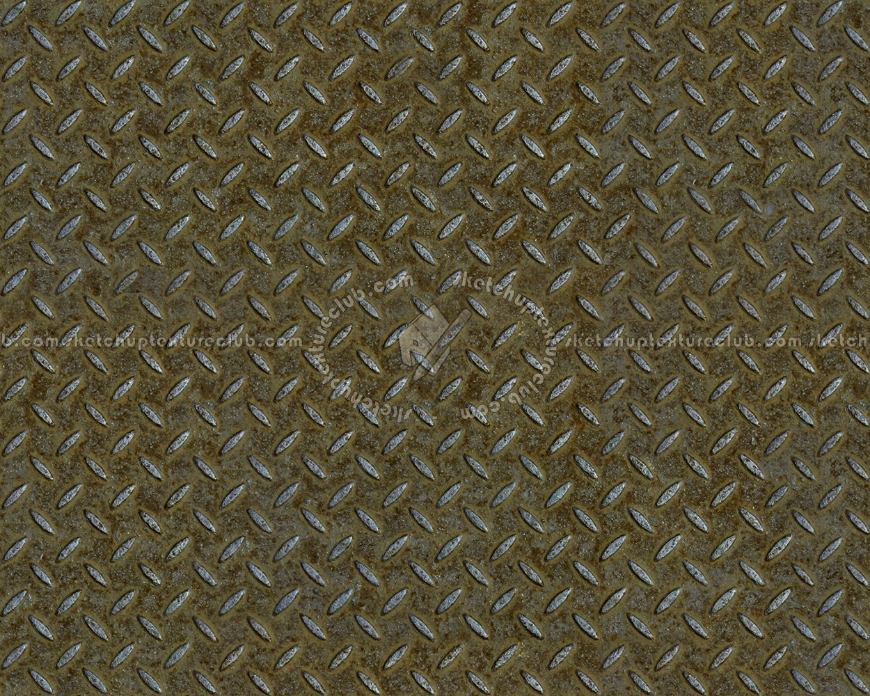 Textures   -   MATERIALS   -   METALS   -   Plates  - Rusty metal plate texture seamless 10592 (seamless)