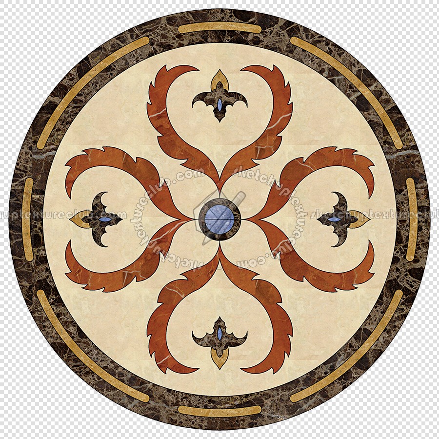 Textures   -   ARCHITECTURE   -   TILES INTERIOR   -   Water Jet   -   Medallions  - Water jet medallion texture seamless 16357 (seamless)
