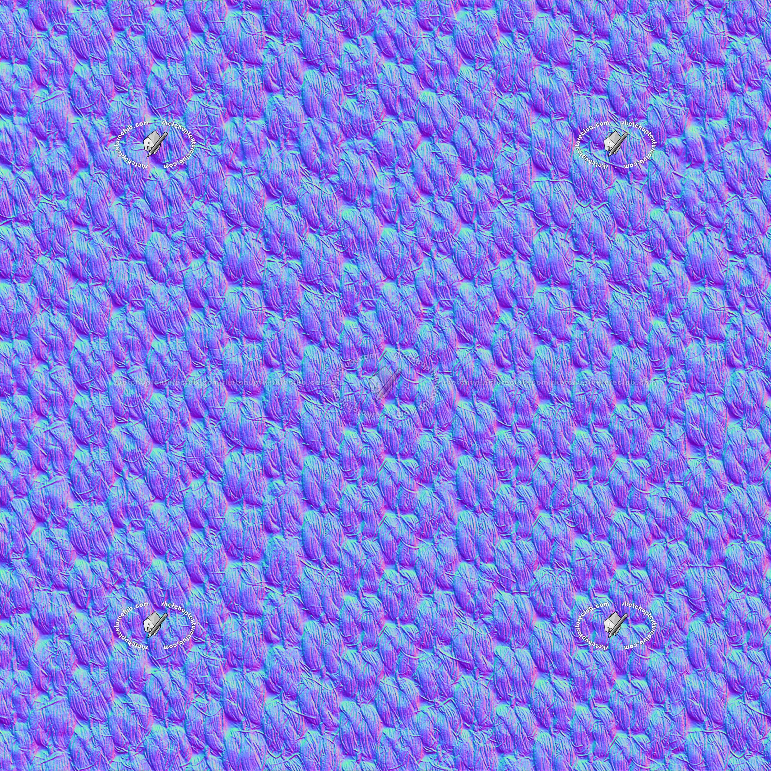 Textures   -   MATERIALS   -   CARPETING   -   Natural fibers  - Carpeting natural fibers texture seamless 20687 - Normal