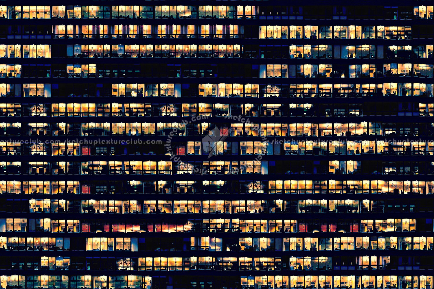 Textures   -   ARCHITECTURE   -   BUILDINGS   -   Skycrapers  - Glass building skyscraper texture seamless 00965 (seamless)