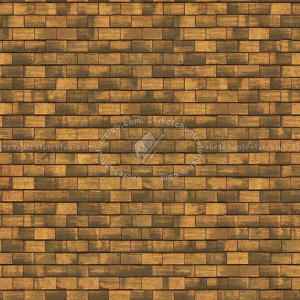 Textures - ARCHITECTURE - ROOFINGS - Flat roofs - Gran cru flat clay roof tiles texture seamless 03539 (seamless)