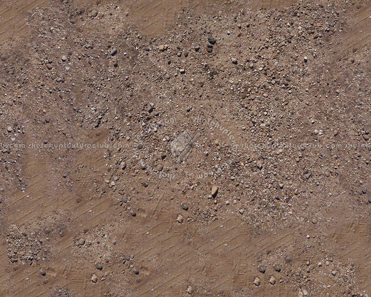 Textures - NATURE ELEMENTS - SOIL - Ground - Ground whit gravel texture seamless 12830 (seamless)