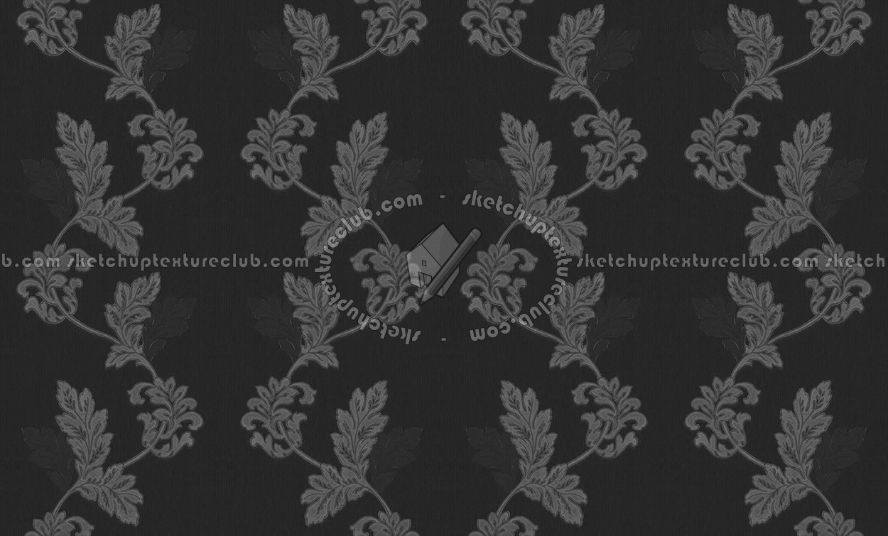 Textures   -   MATERIALS   -   WALLPAPER   -   Parato Italy   -   Elegance  - Leaf wallpaper elegance by parato texture seamless 11348 - Bump