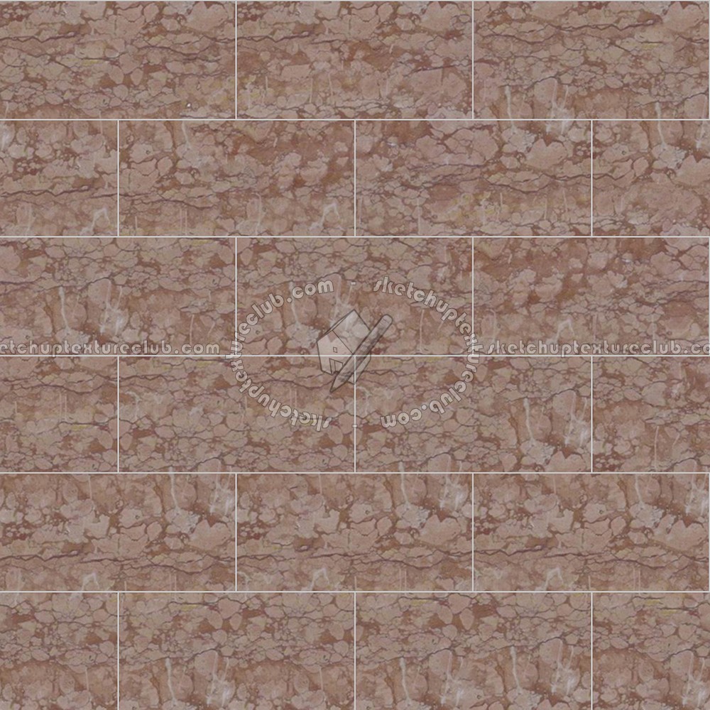 Textures   -   ARCHITECTURE   -   TILES INTERIOR   -   Marble tiles   -   Red  - Verona light red marble floor tile texture seamless 14602 (seamless)