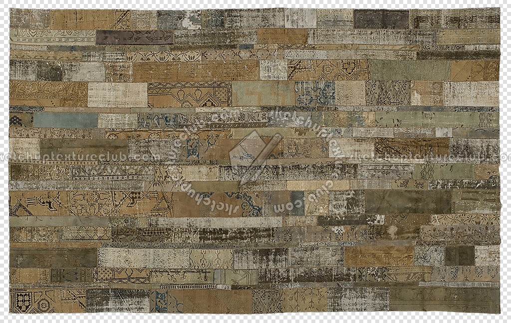 Textures   -   MATERIALS   -   RUGS   -   Vintage faded rugs  - Vintage worn patchwork rug texture 19939