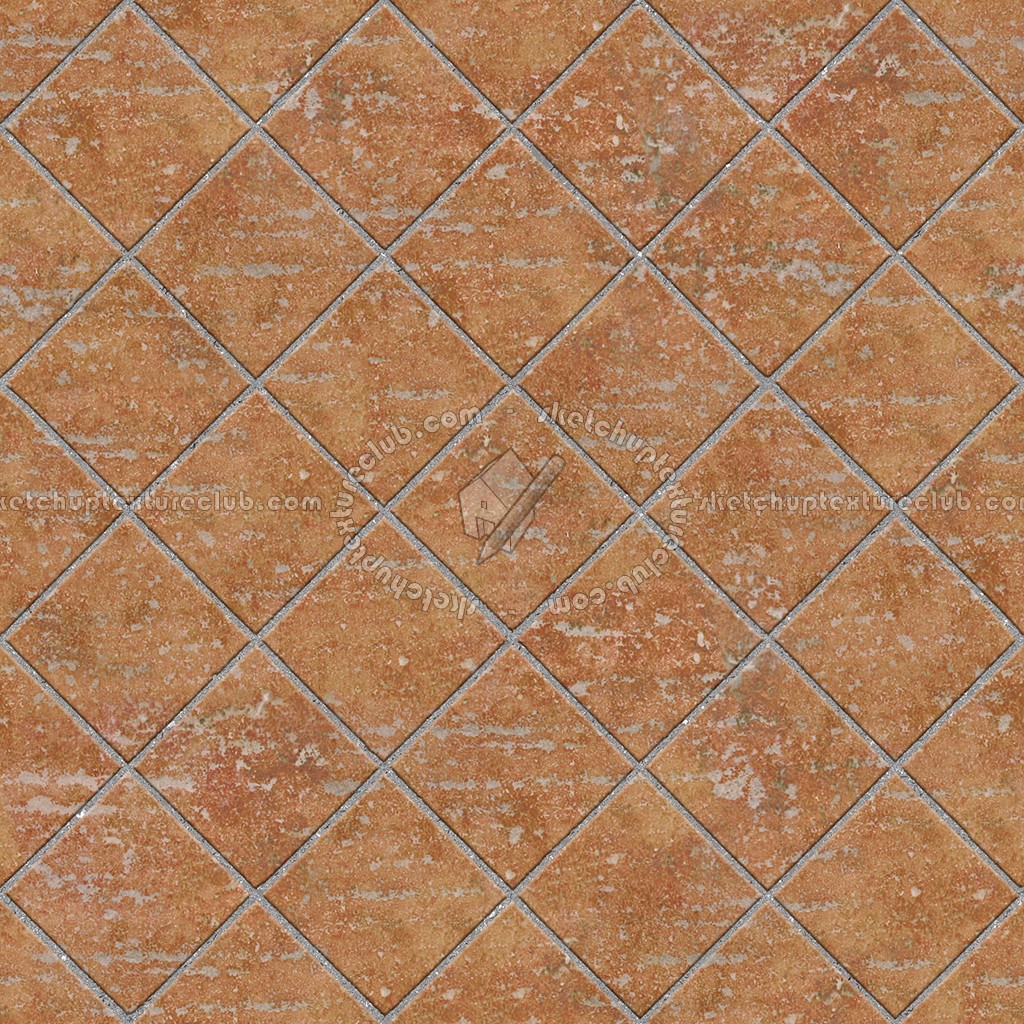 Textures - ARCHITECTURE - PAVING OUTDOOR - Terracotta - Blocks regular - Cotto paving outdoor regular blocks texture seamless 06659 (seamless)
