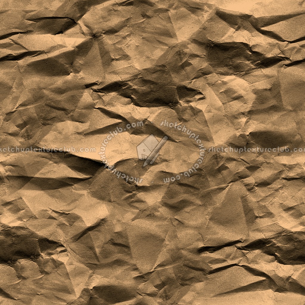Textures   -   MATERIALS   -   PAPER  - Crumpled gold paper texture seamless 10843 (seamless)