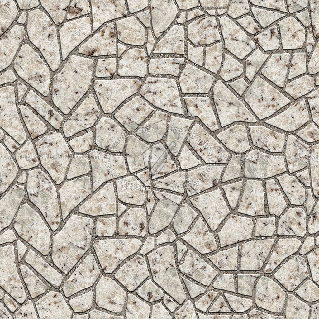 Textures   -   ARCHITECTURE   -   PAVING OUTDOOR   -   Flagstone  - Granite paving flagstone texture seamless 05886 (seamless)