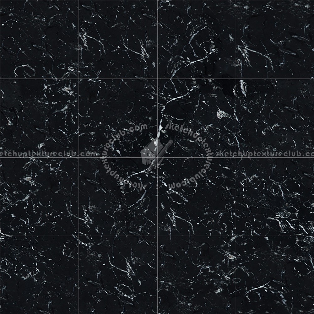 Textures   -   ARCHITECTURE   -   TILES INTERIOR   -   Marble tiles   -   Black  - Marquina black marble tile texture seamless 14132 (seamless)