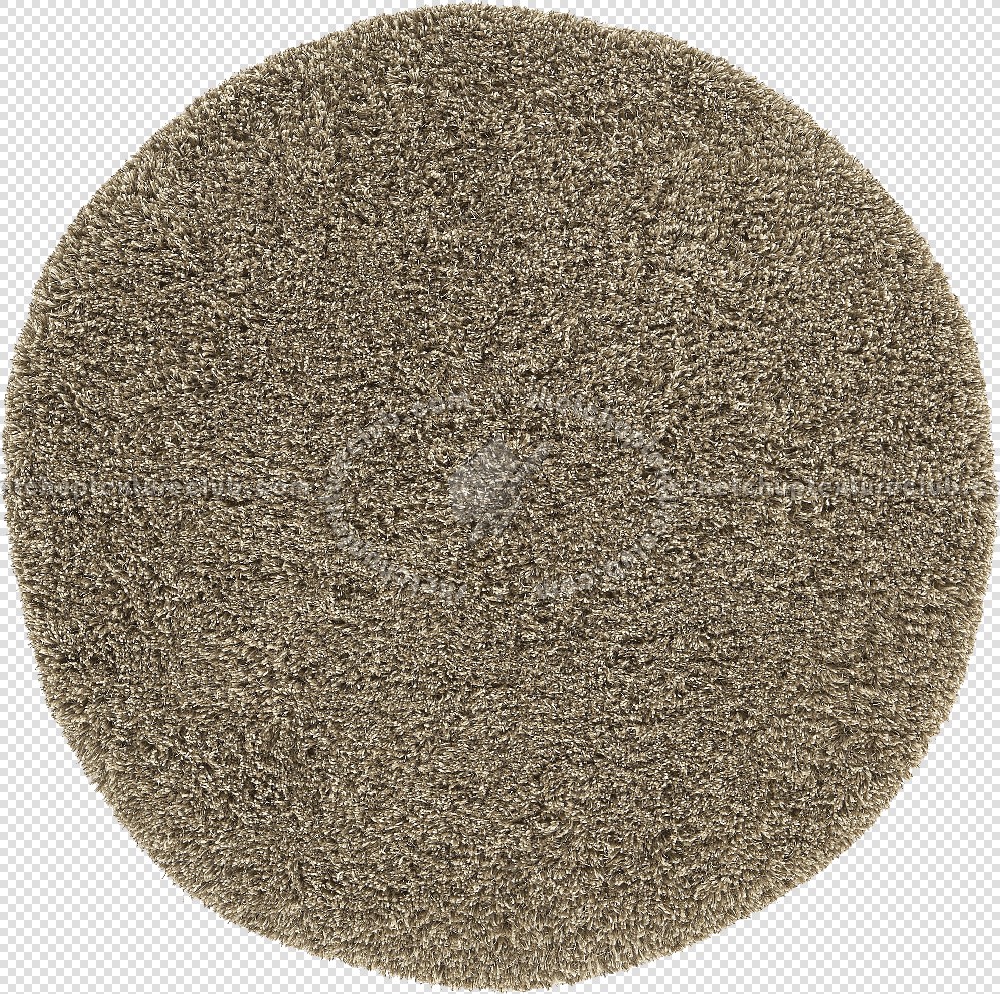 Textures   -   MATERIALS   -   RUGS   -   Round rugs  - Round long pile rug texture 19973