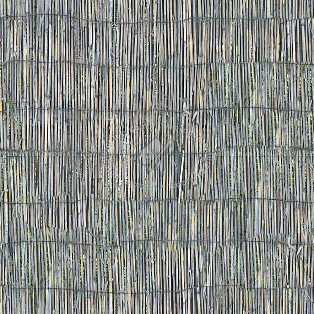 Textures   -   NATURE ELEMENTS   -   BAMBOO  - Bamboo fence texture seamless 12288 (seamless)