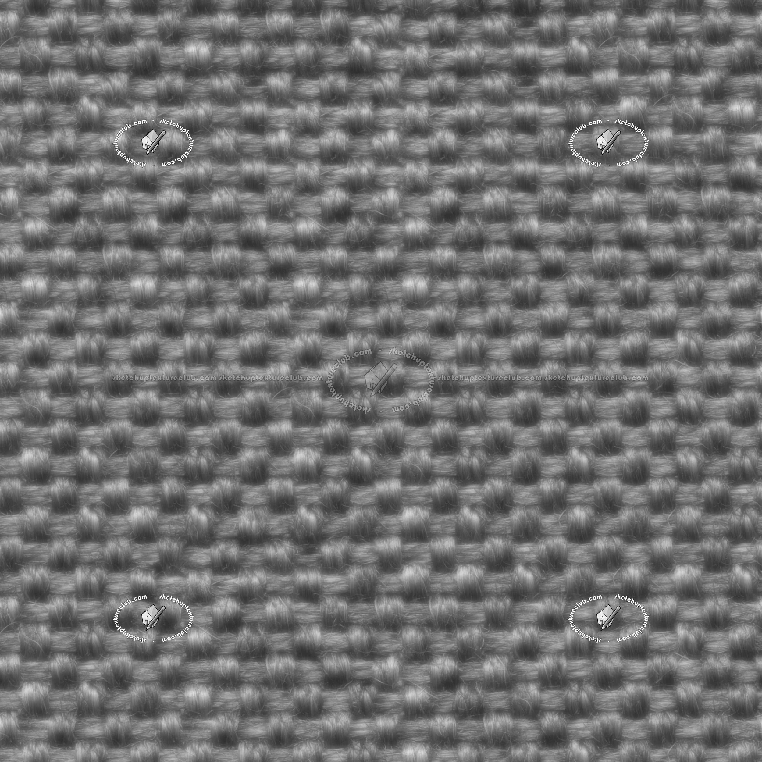 Textures   -   MATERIALS   -   CARPETING   -   Natural fibers  - Carpeting natural fibers texture seamless 20689 - Displacement