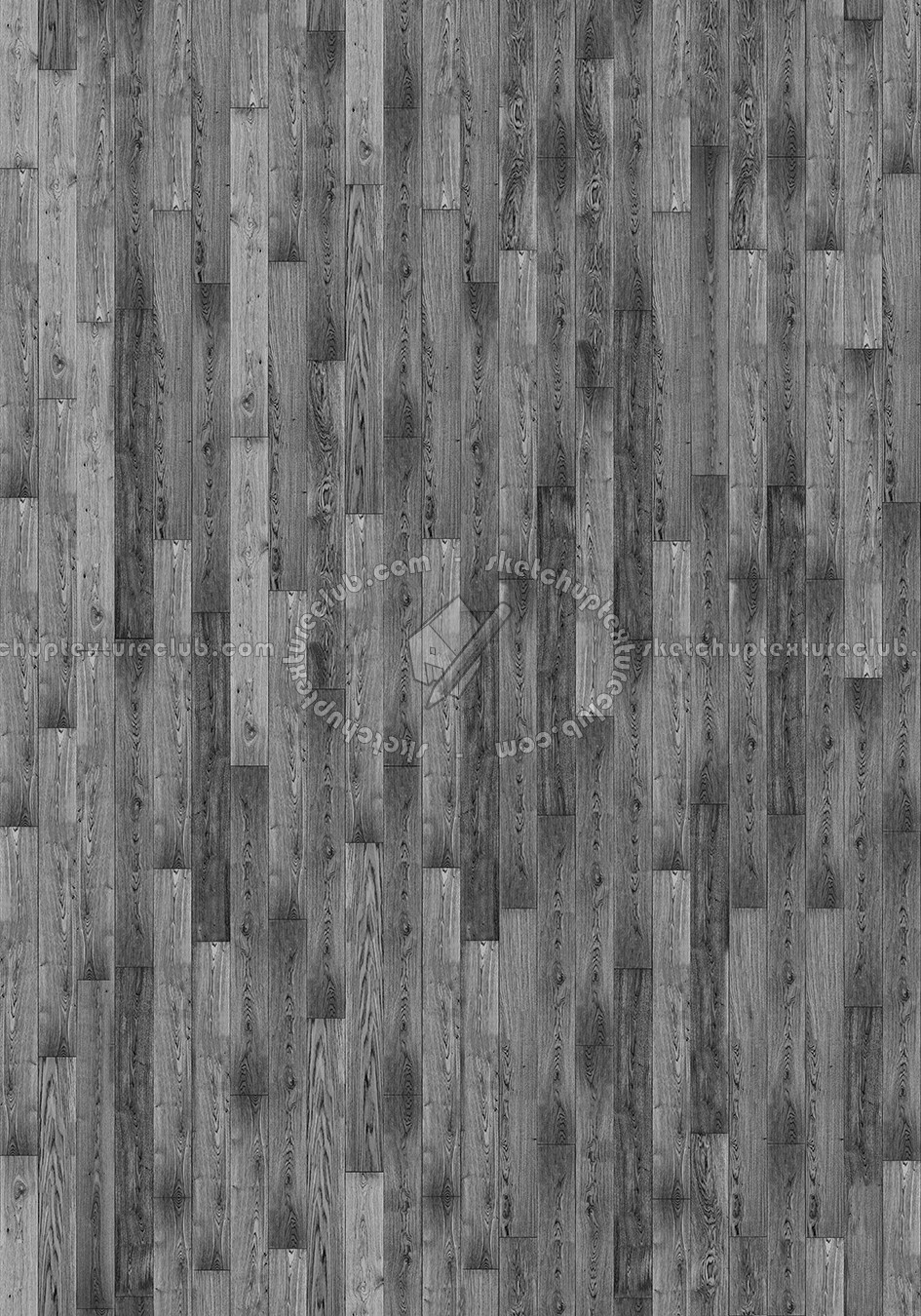 Textures - ARCHITECTURE - WOOD FLOORS - Decorated - Parquet decorated texture seamless 04647 - Specular