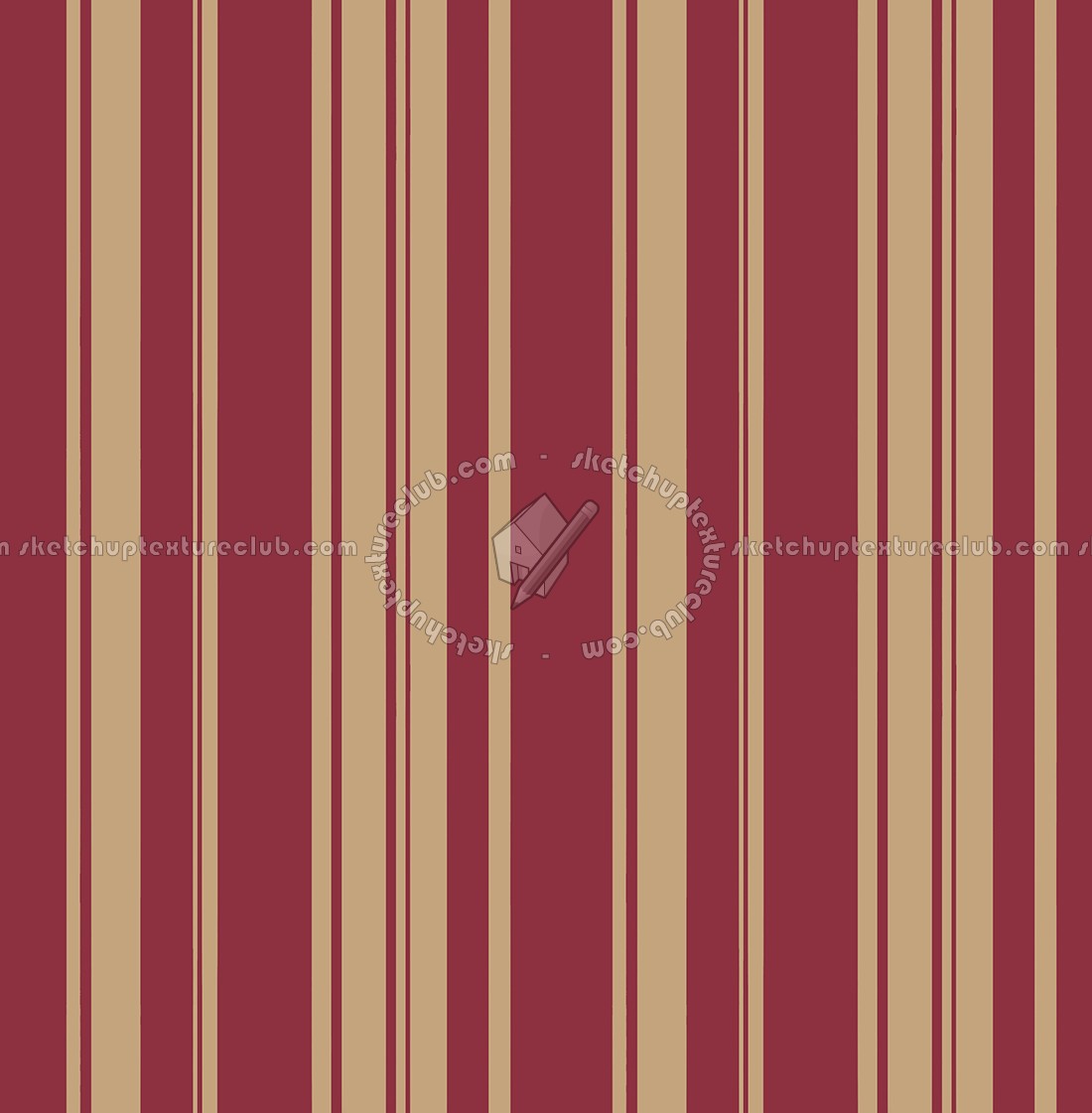 Textures   -   MATERIALS   -   WALLPAPER   -   Striped   -   Red  - Red gold striped wallpaper texture seamless 11896 (seamless)