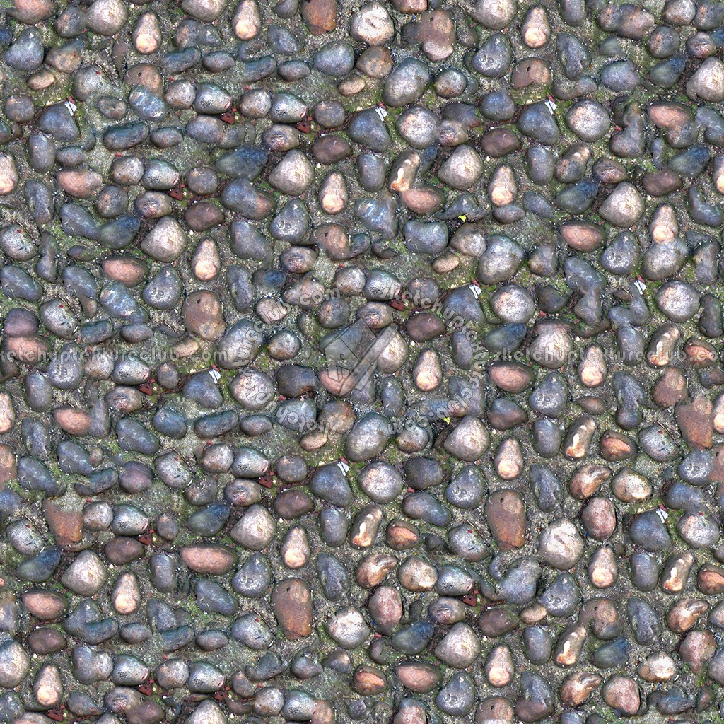 Textures   -   ARCHITECTURE   -   ROADS   -   Paving streets   -   Rounded cobble  - Rounded cobblestone texture seamless 07505 (seamless)