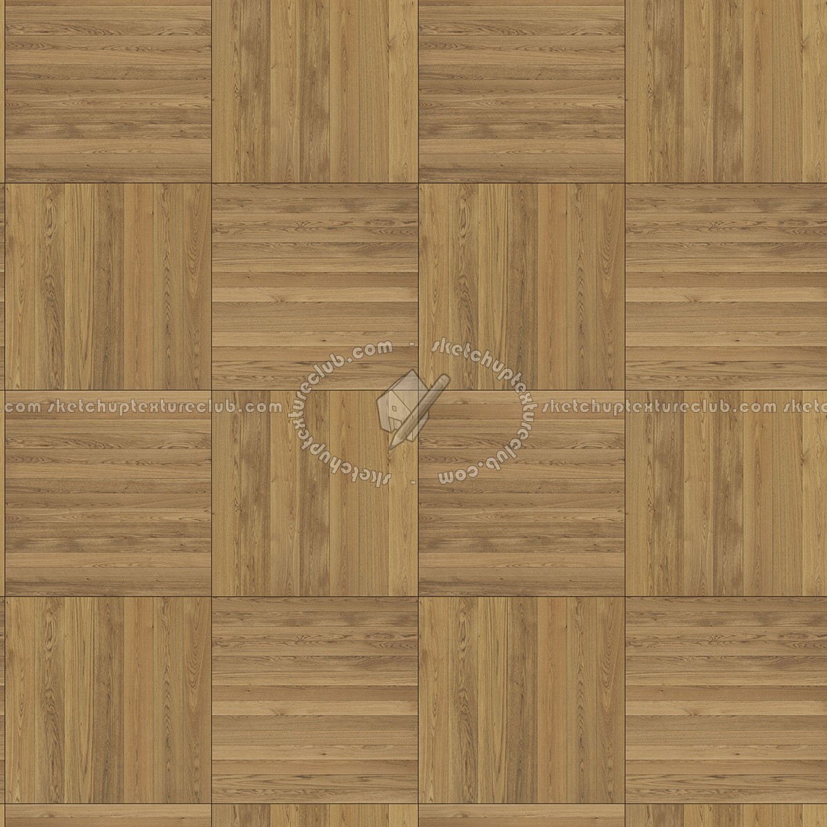 Textures   -   ARCHITECTURE   -   WOOD FLOORS   -   Parquet square  - Wood flooring square texture seamless 05409 (seamless)