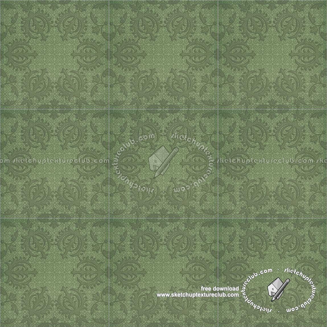 Textures   -   ARCHITECTURE   -   TILES INTERIOR   -   Ornate tiles   -   Mixed patterns  - Ceramic ornate tile texture seamless 20251 (seamless)