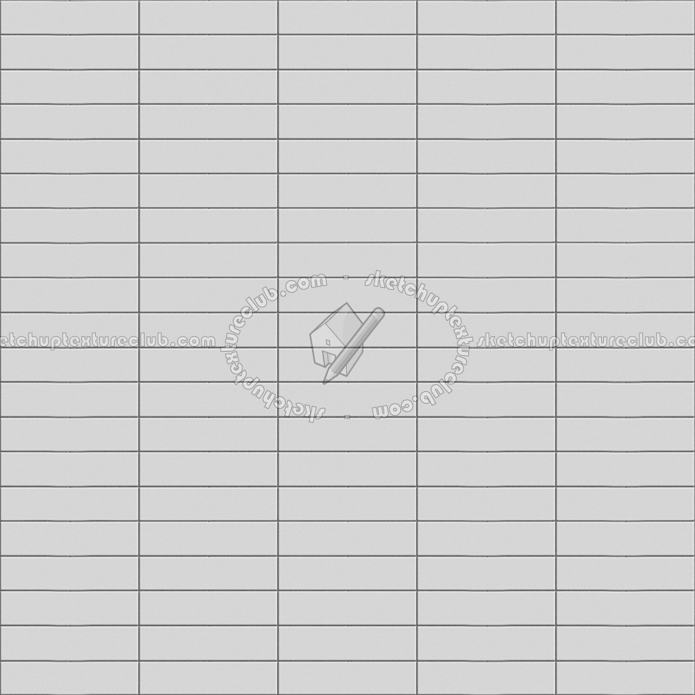 Textures   -   ARCHITECTURE   -   TILES INTERIOR   -   Mosaico   -   Classic format   -   Plain color   -   Mosaico cm 5x20  - Mosaico classic tiles cm 5x20 texture seamless 15474 - Bump