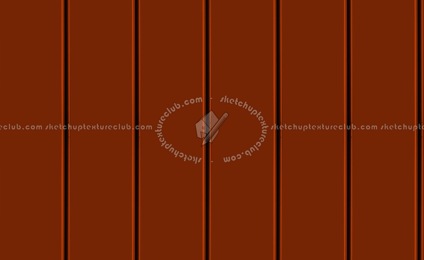 Textures - MATERIALS - METALS - Facades claddings - Red metal facade cladding texture seamless 10122 (seamless)
