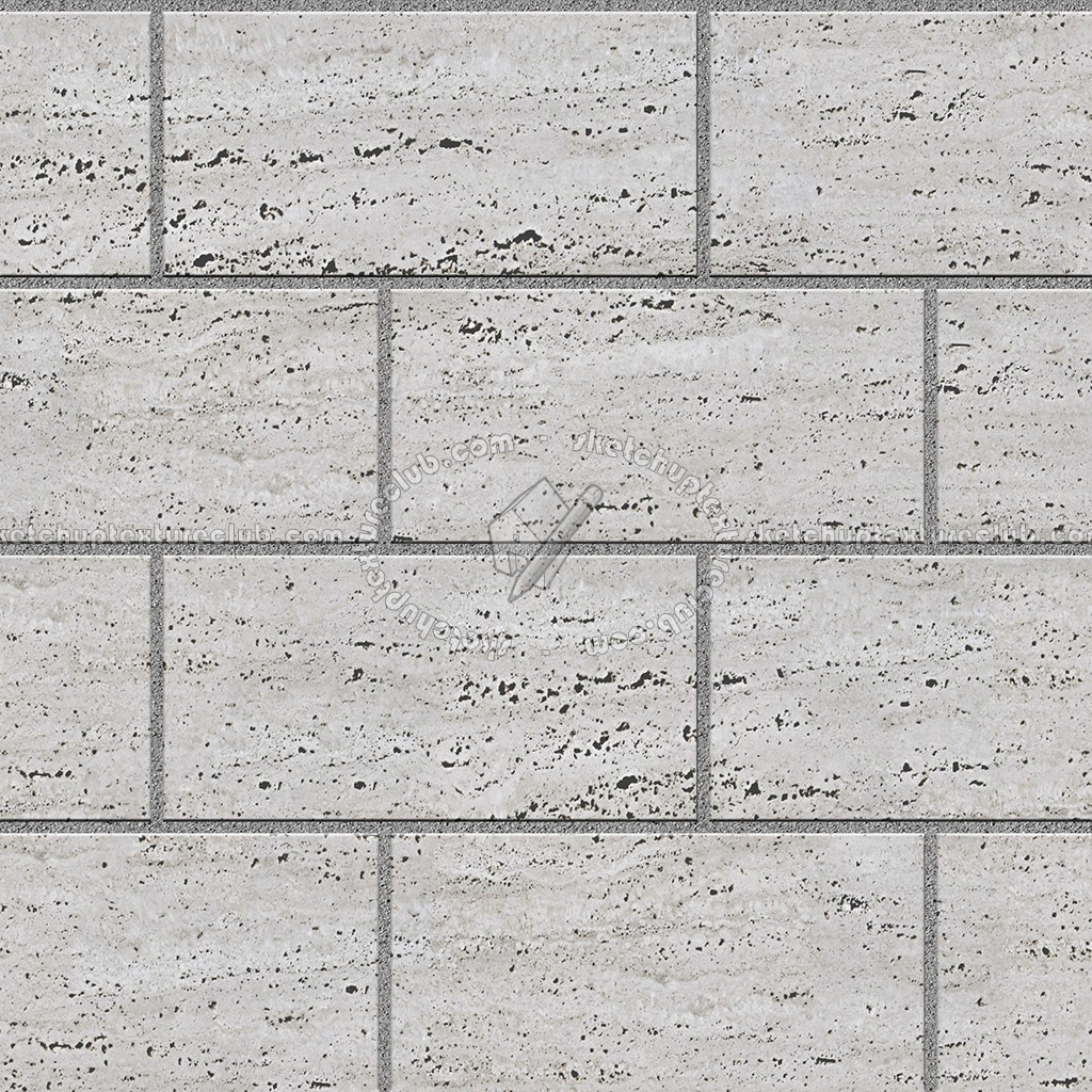 Textures - ARCHITECTURE - PAVING OUTDOOR - Marble - Roman travertine paving outdoor texture seamless 17051 (seamless)