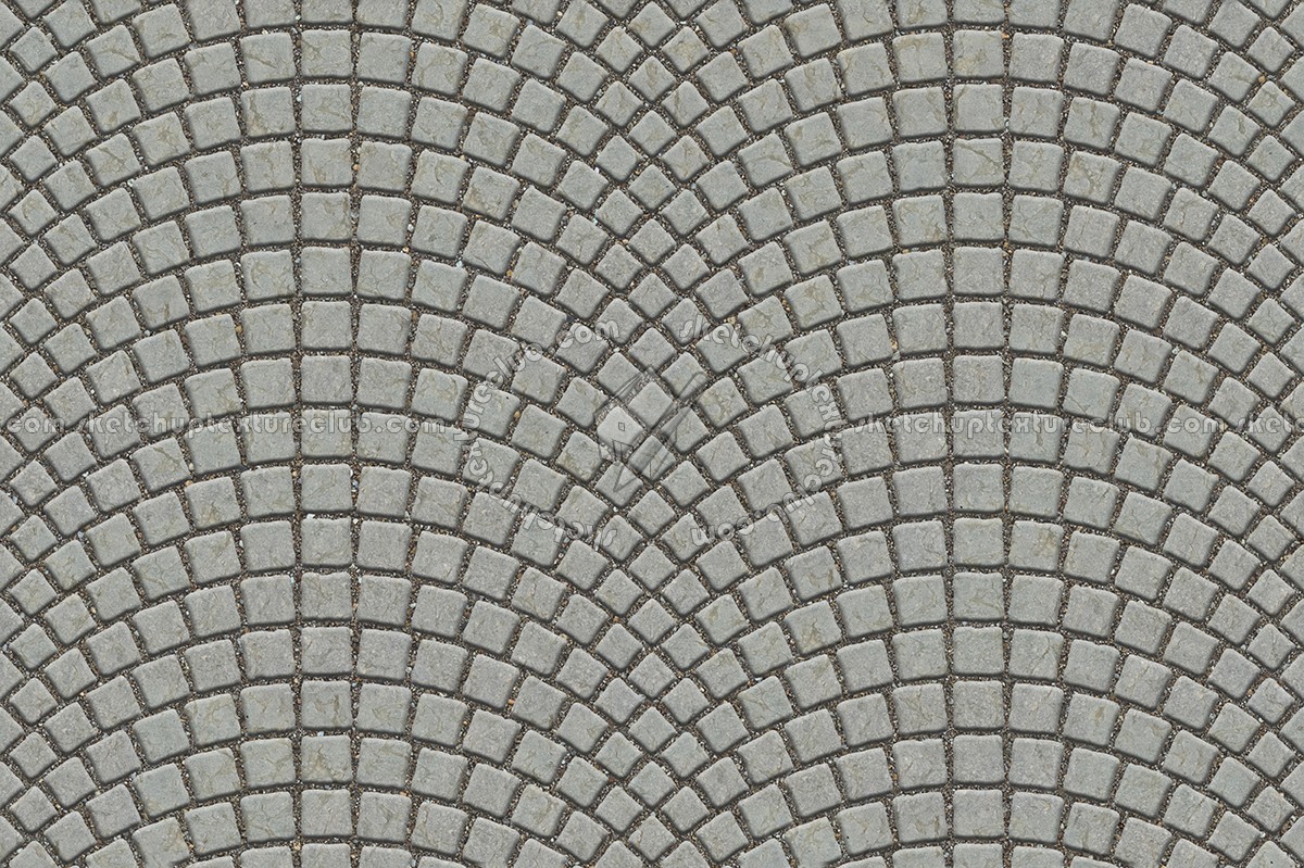 Textures - ARCHITECTURE - ROADS - Paving streets - Cobblestone - Street paving cobblestone texture seamless 07356 (seamless)