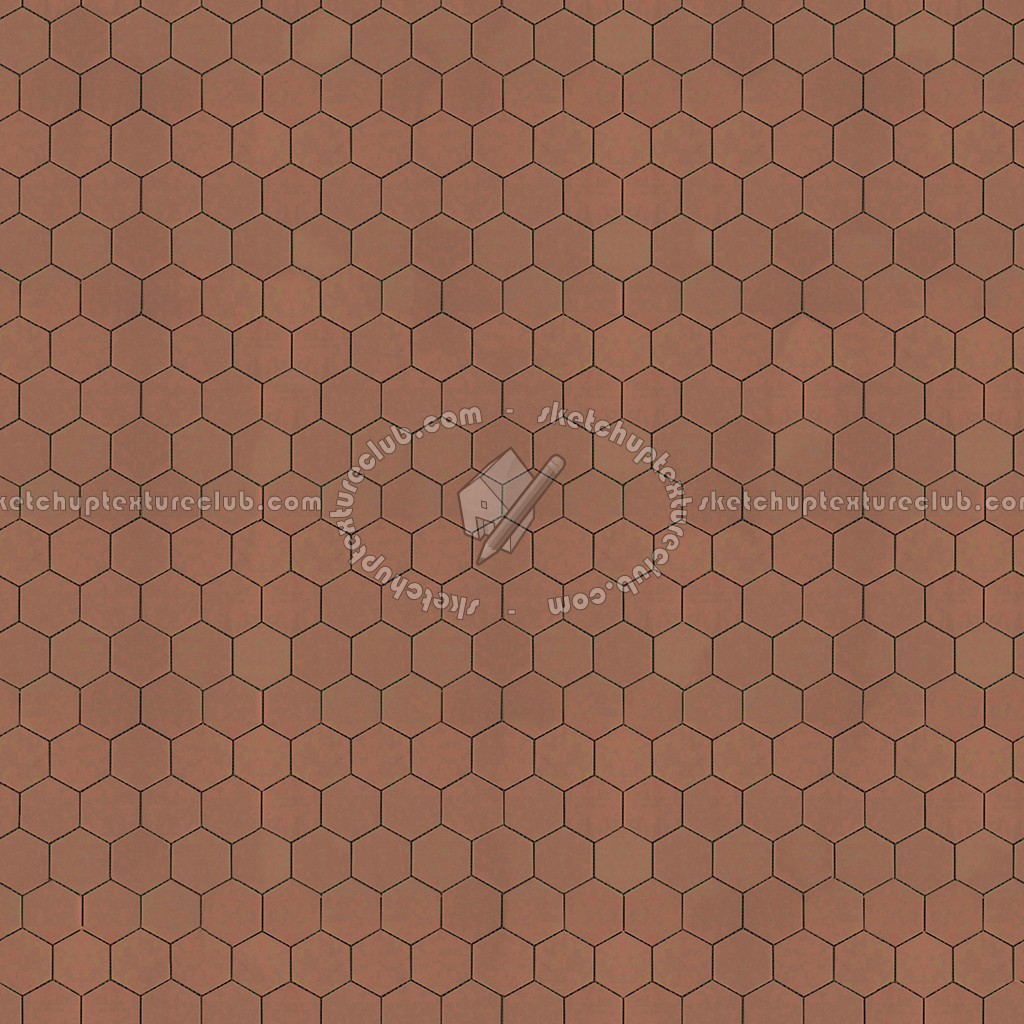 Textures - ARCHITECTURE - PAVING OUTDOOR - Hexagonal - Concrete paving outdoor hexagonal texture seamless 06006 (seamless)