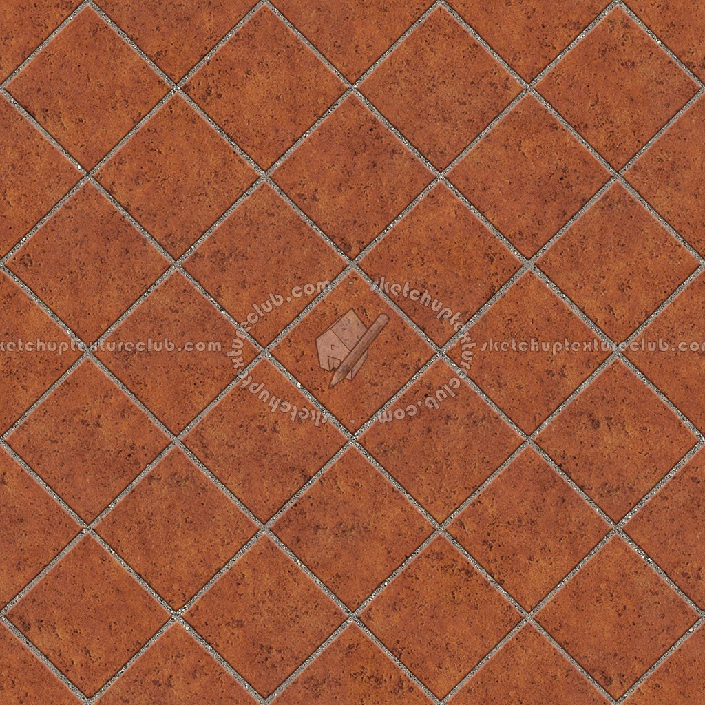 Textures - ARCHITECTURE - PAVING OUTDOOR - Terracotta - Blocks regular - Cotto paving outdoor regular blocks texture seamless 06662 (seamless)