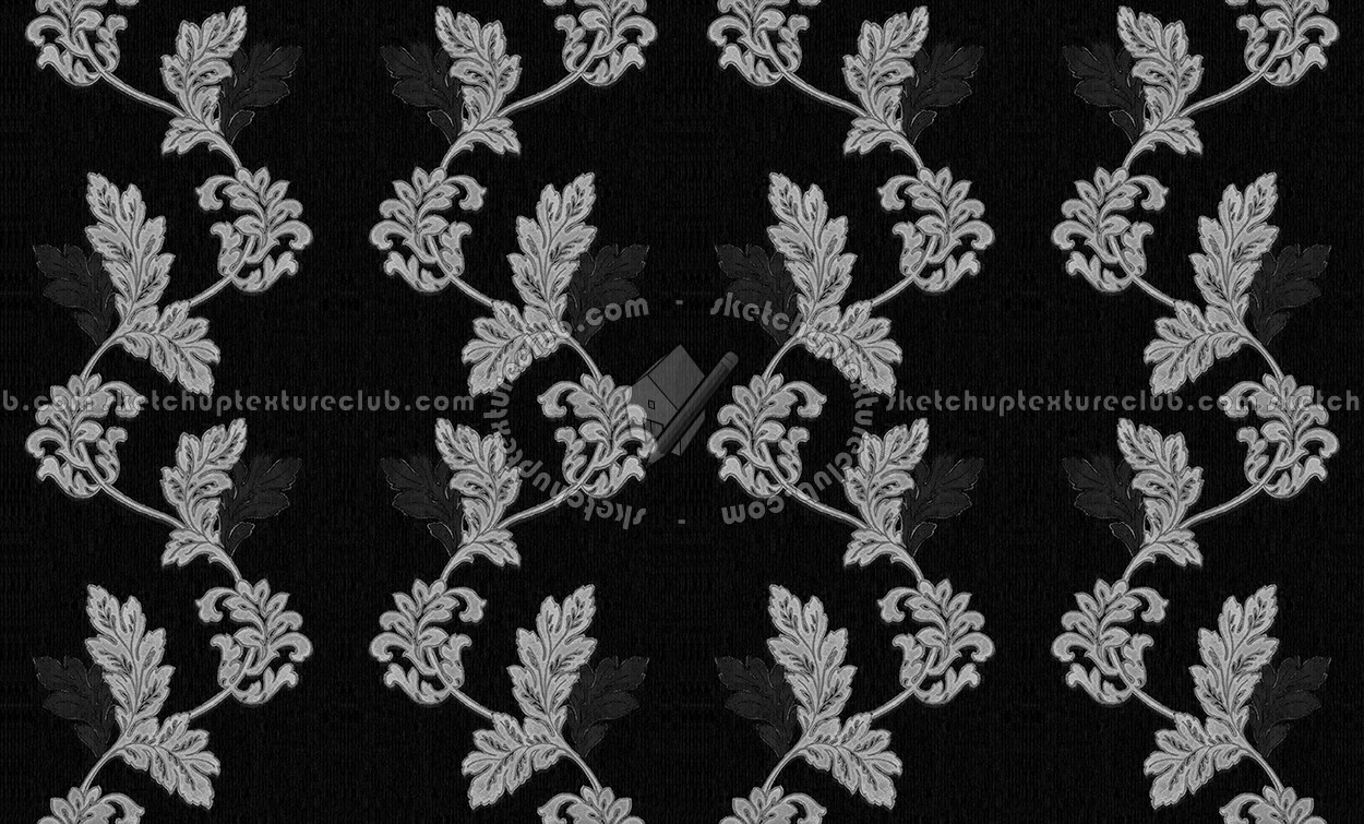 Textures   -   MATERIALS   -   WALLPAPER   -   Parato Italy   -   Elegance  - Leaf wallpaper elegance by parato texture seamless 11352 - Specular