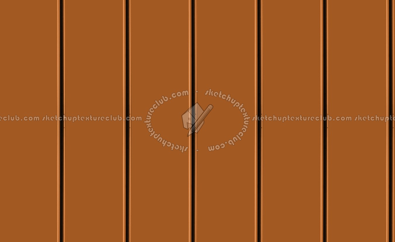 Textures   -   MATERIALS   -   METALS   -   Facades claddings  - Orange metal facade cladding texture seamless 10123 (seamless)