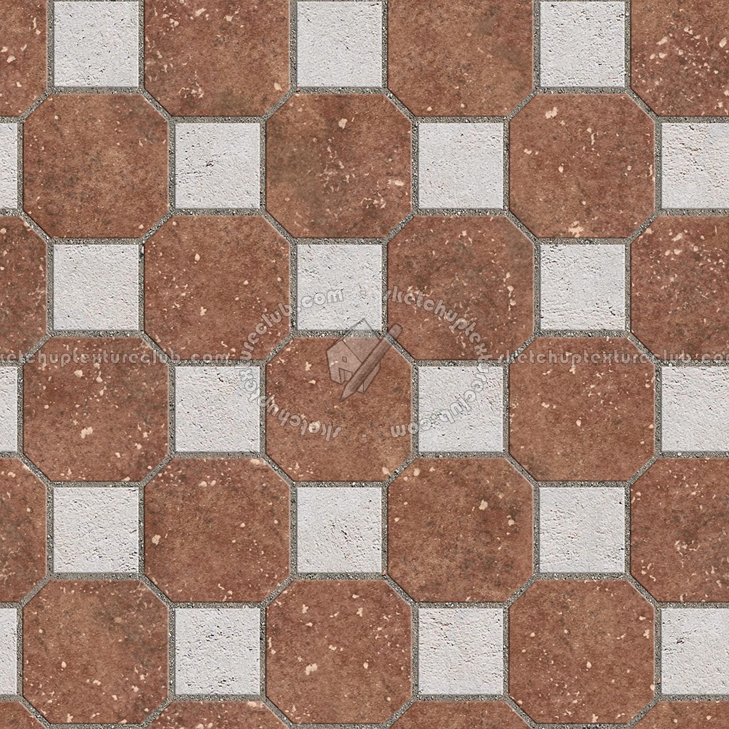Textures   -   ARCHITECTURE   -   PAVING OUTDOOR   -   Terracotta   -   Blocks mixed  - Paving cotto mixed size texture seamless 06591 (seamless)