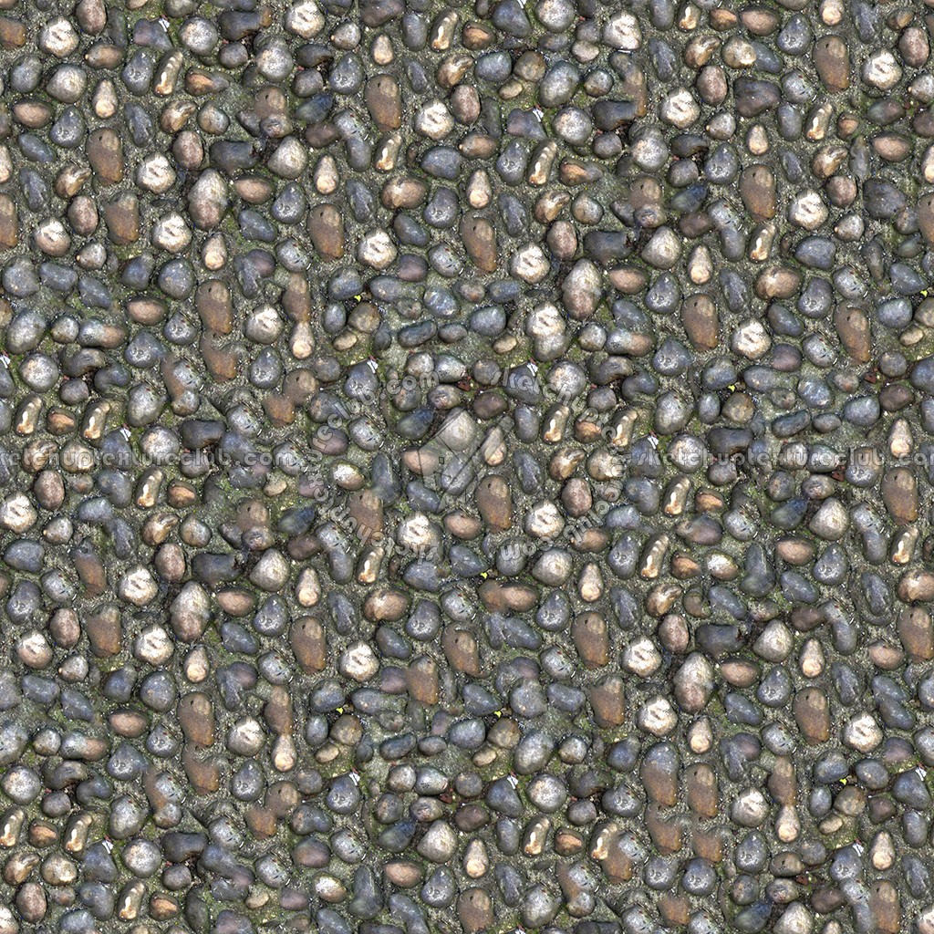 Textures   -   ARCHITECTURE   -   ROADS   -   Paving streets   -   Rounded cobble  - Rounded cobblestone texture seamless 07507 (seamless)
