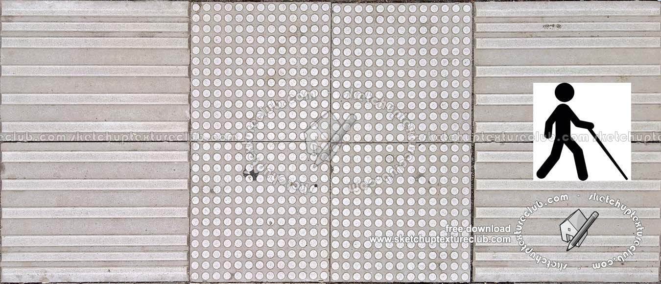 Textures   -   ARCHITECTURE   -   ROADS   -   Street elements  - Tactile paving texture seamless 19713 (seamless)