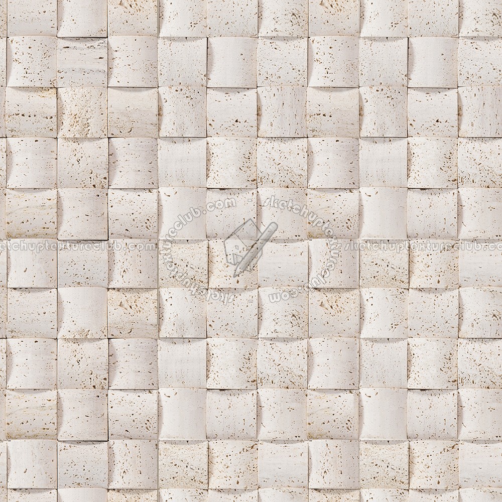 Textures - ARCHITECTURE - STONES WALLS - Claddings stone - Interior - Travertine cladding internal walls texture seamless 08052 (seamless)