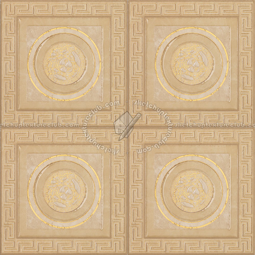 Textures - ARCHITECTURE - TILES INTERIOR - Ornate tiles - Ancient Rome - Ancient rome floor tile texture seamless 16389 (seamless)