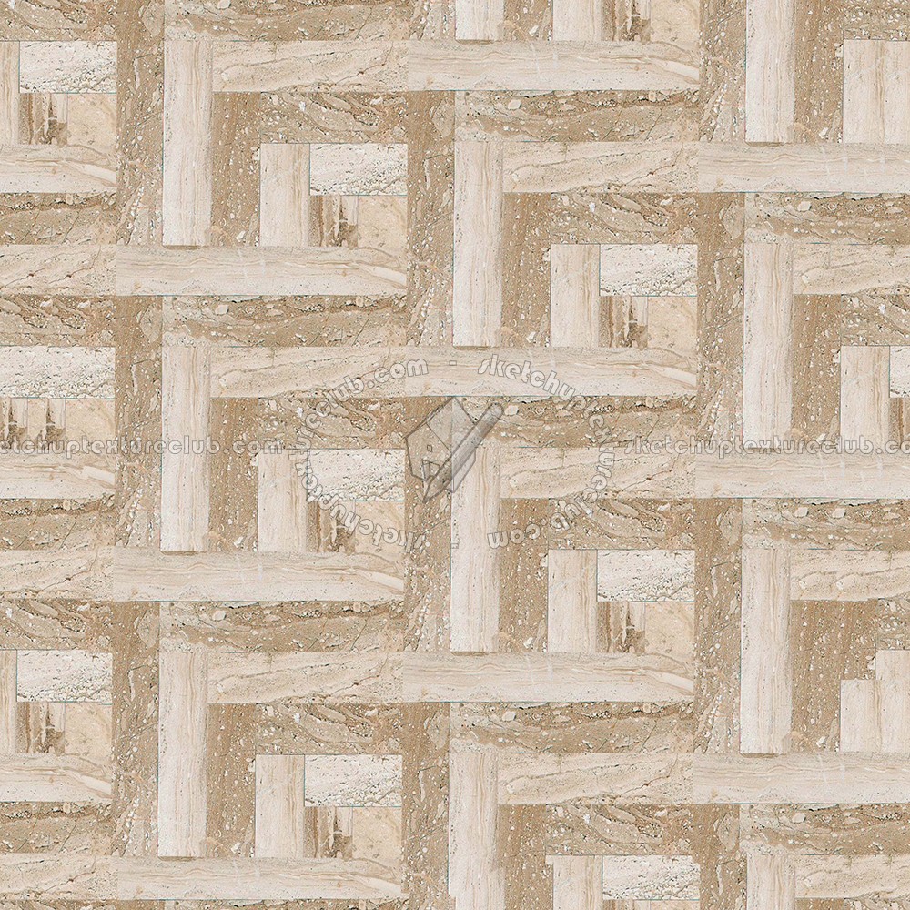 Textures - ARCHITECTURE - TILES INTERIOR - Marble tiles - Travertine - Orosei sardinian travertine floor tile texture seamless 14685 (seamless)