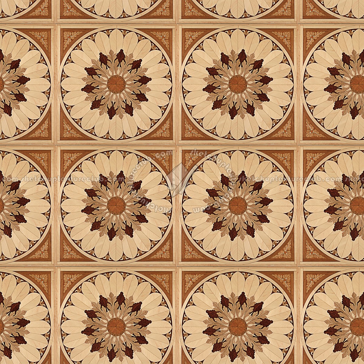 Textures   -   ARCHITECTURE   -   WOOD FLOORS   -   Geometric pattern  - Parquet geometric pattern texture seamless 04747 (seamless)