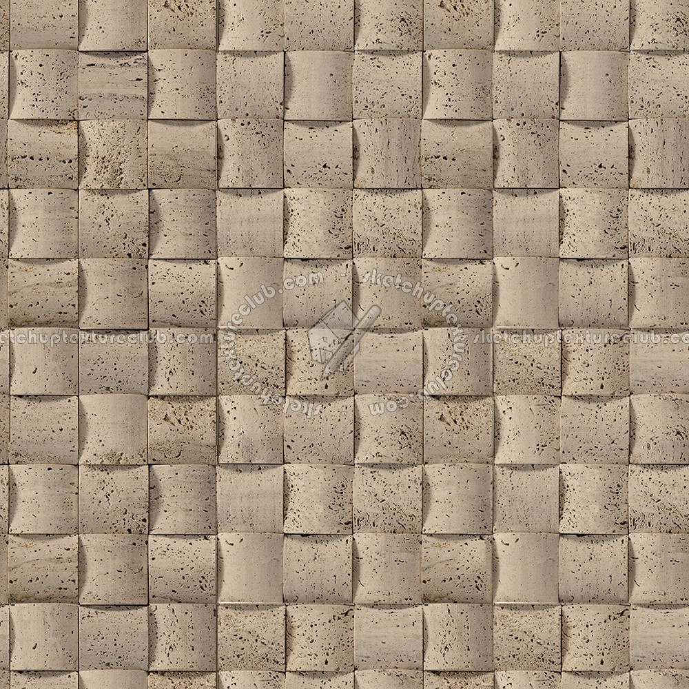 Textures   -   ARCHITECTURE   -   STONES WALLS   -   Claddings stone   -   Interior  - Travertine cladding internal walls texture seamless 08053 (seamless)