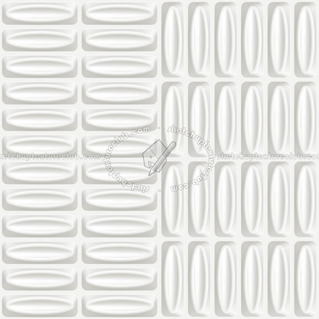Textures - ARCHITECTURE - DECORATIVE PANELS - 3D Wall panels - White panels - White interior 3D wall panel texture seamless 02953 (seamless)