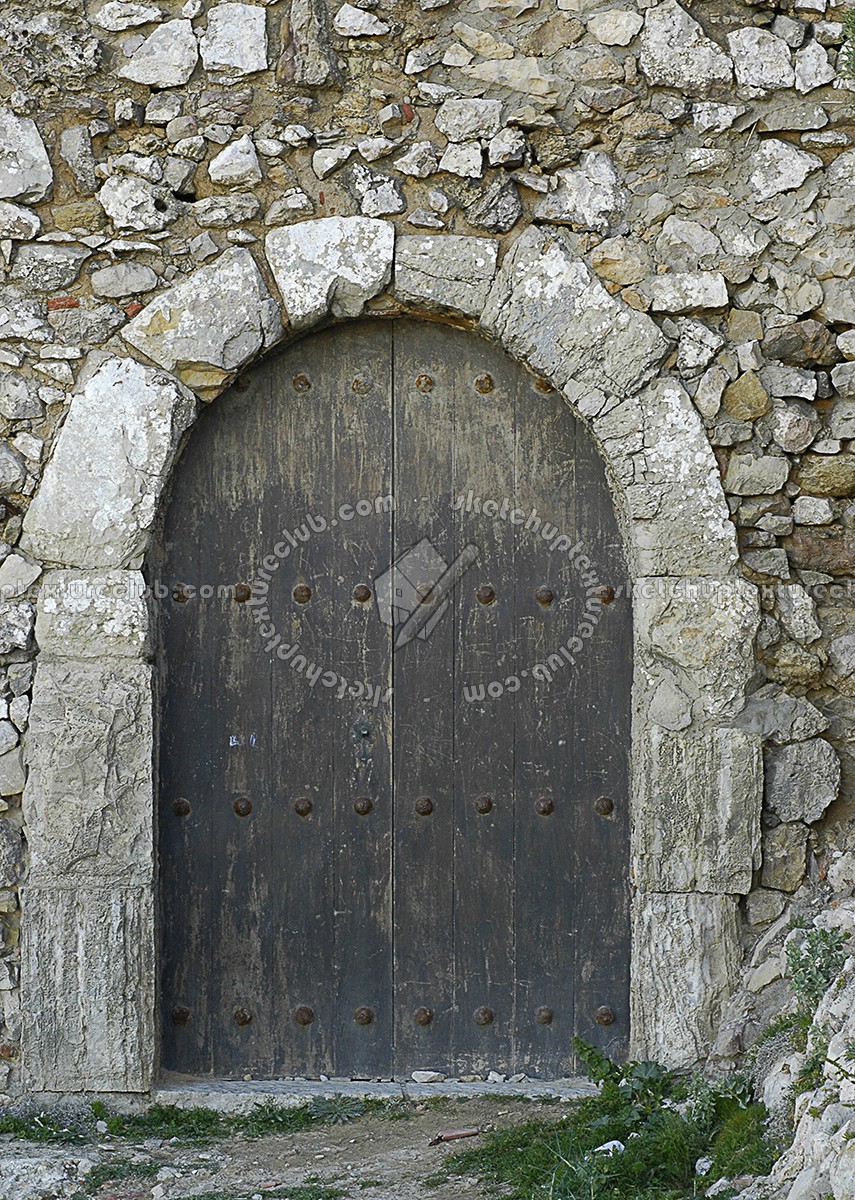 Textures   -   ARCHITECTURE   -   BUILDINGS   -   Doors   -   Main doors  - Old main door 00632