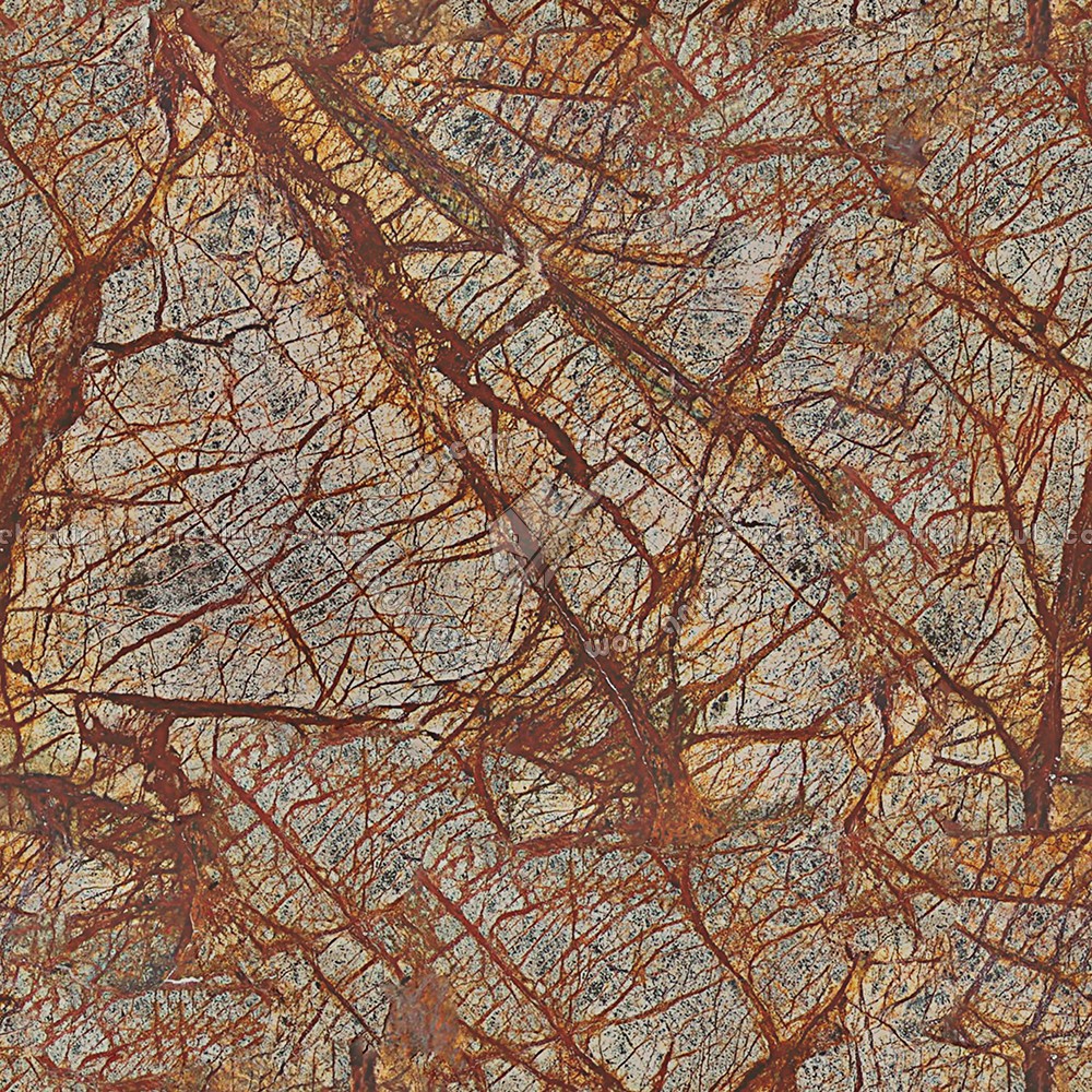 Textures   -   ARCHITECTURE   -   MARBLE SLABS   -   Brown  - Slab marble rain forest brown texture seamless 01994 (seamless)