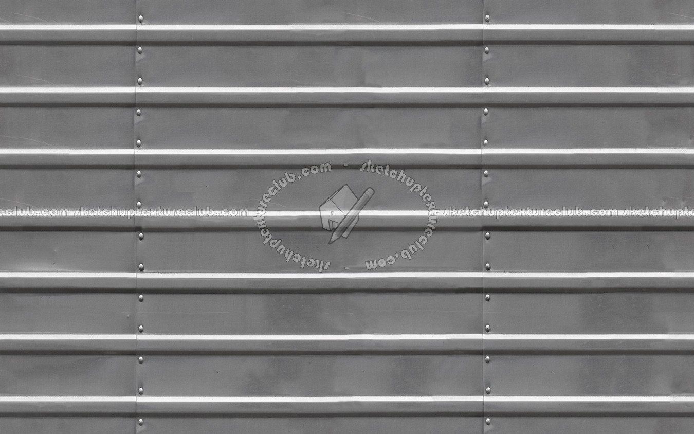 Textures   -   MATERIALS   -   METALS   -   Corrugated  - Steel zinc coated corrugated metal texture seamless 09944 (seamless)