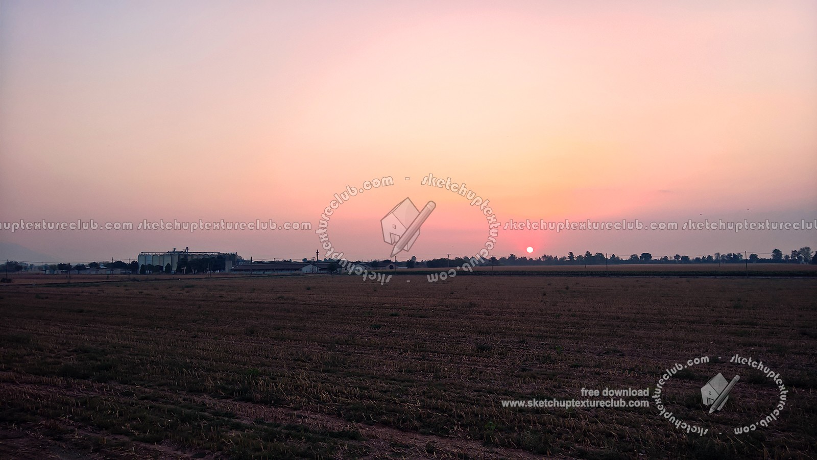 Textures   -   BACKGROUNDS &amp; LANDSCAPES   -   SUNRISES &amp; SUNSETS  - Sunrise background in the countryside 17718