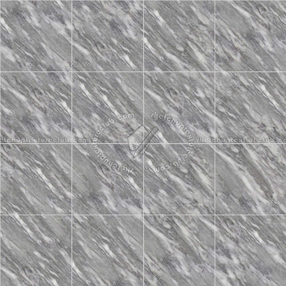 Textures   -   ARCHITECTURE   -   TILES INTERIOR   -   Marble tiles   -   Grey  - Bardiglio nuvolato marble floor tile texture seamless 14483 (seamless)