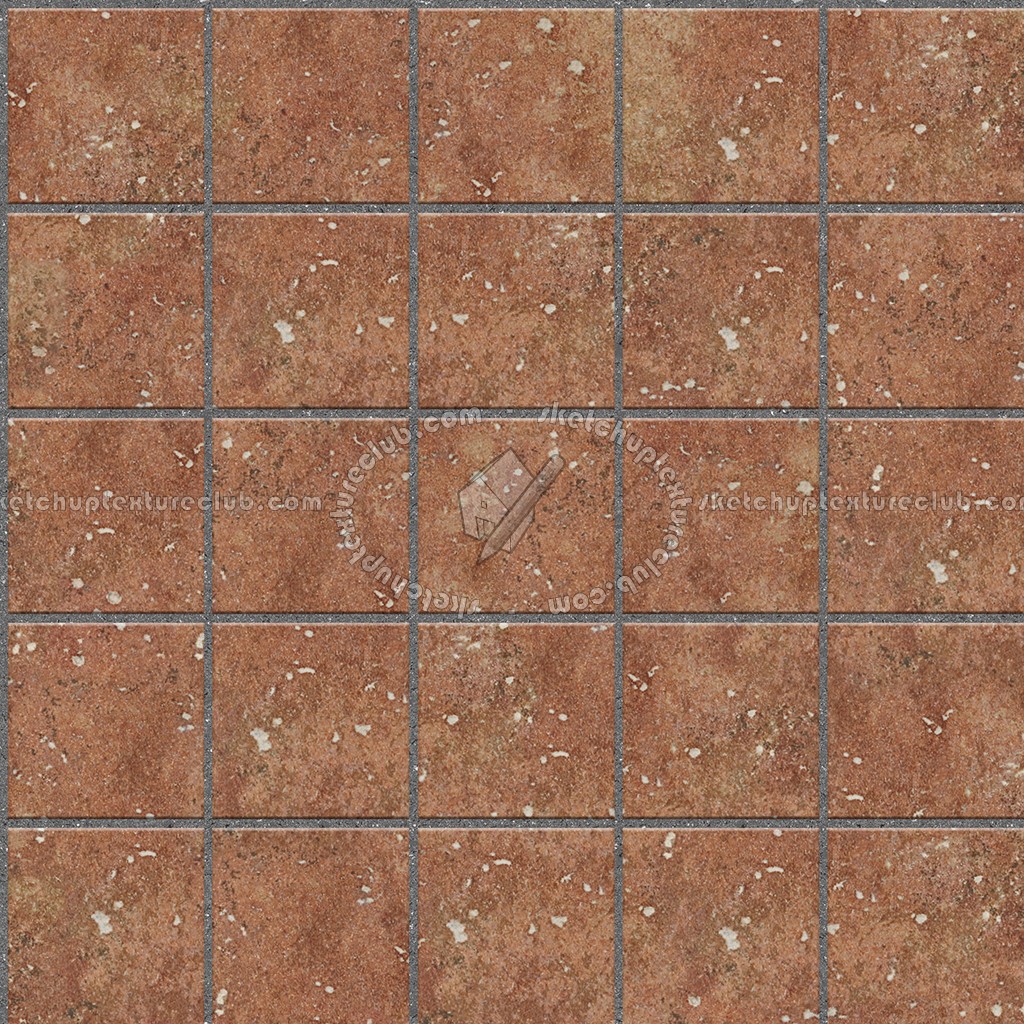 Textures - ARCHITECTURE - PAVING OUTDOOR - Terracotta - Blocks regular - Cotto paving outdoor regular blocks texture seamless 06665 (seamless)