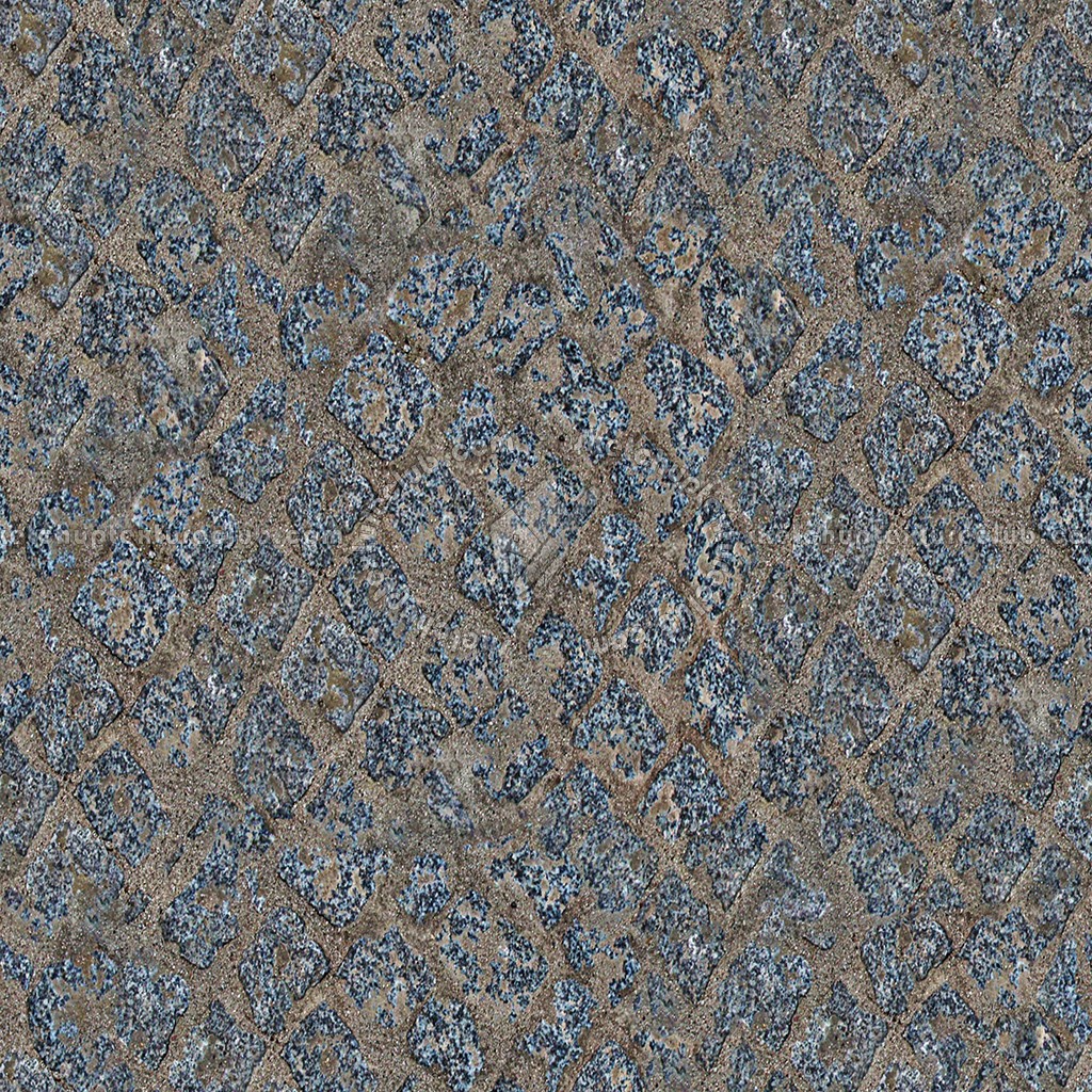 Textures   -   ARCHITECTURE   -   ROADS   -   Paving streets   -   Damaged cobble  - Damaged street paving cobblestone texture seamless 07470 (seamless)