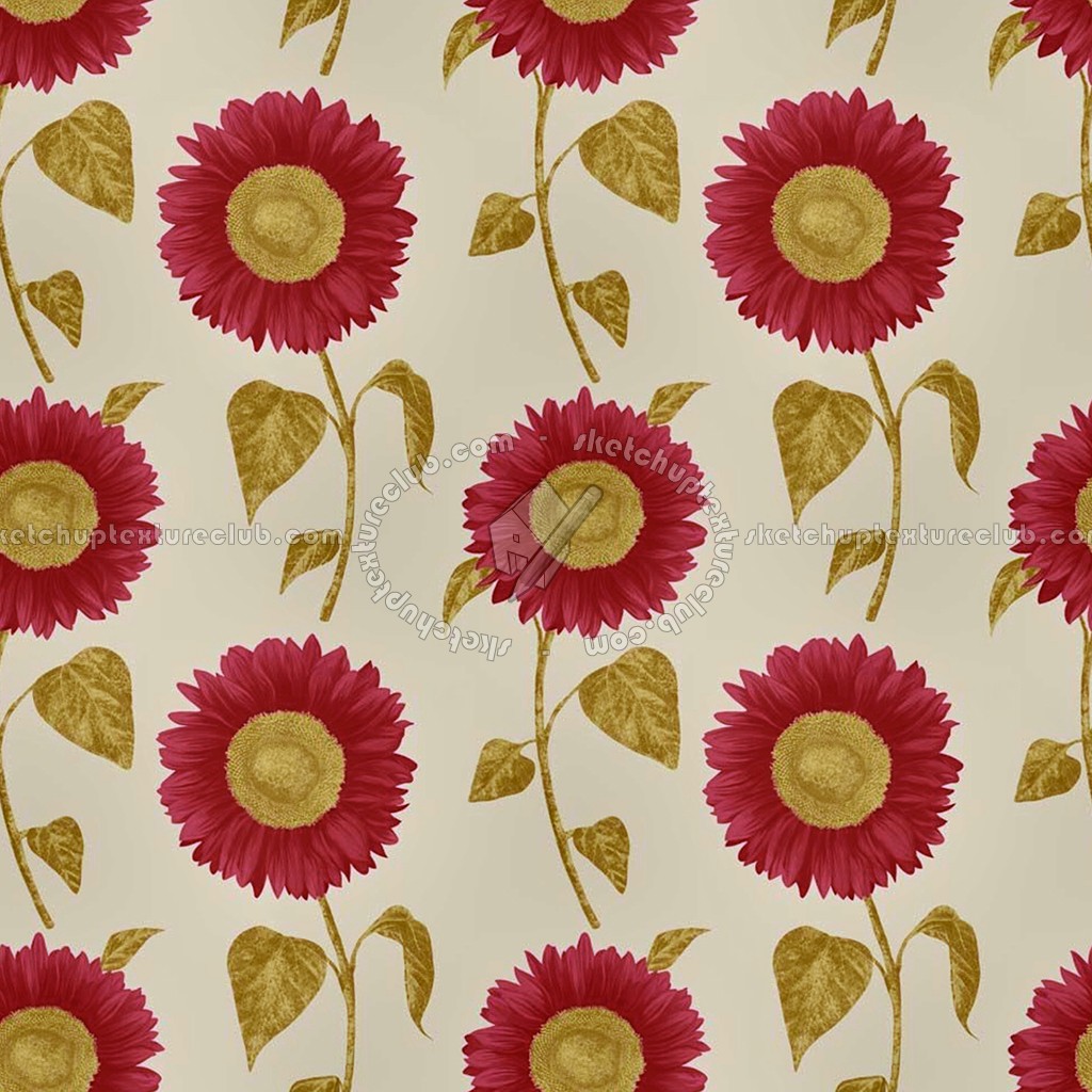 Textures   -   MATERIALS   -   WALLPAPER   -   Floral  - Floral wallpaper texture seamless 11009 (seamless)