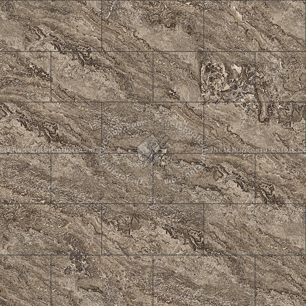 Textures - ARCHITECTURE - TILES INTERIOR - Marble tiles - Brown - Galileo brown marble tile texture seamless 14206 (seamless)