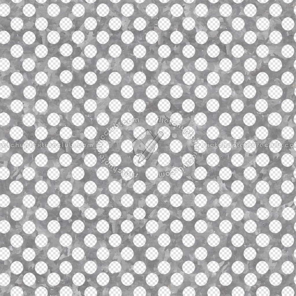 Textures   -   MATERIALS   -   METALS   -   Perforated  - Zinc perforated metal texture seamless 10500 (seamless)