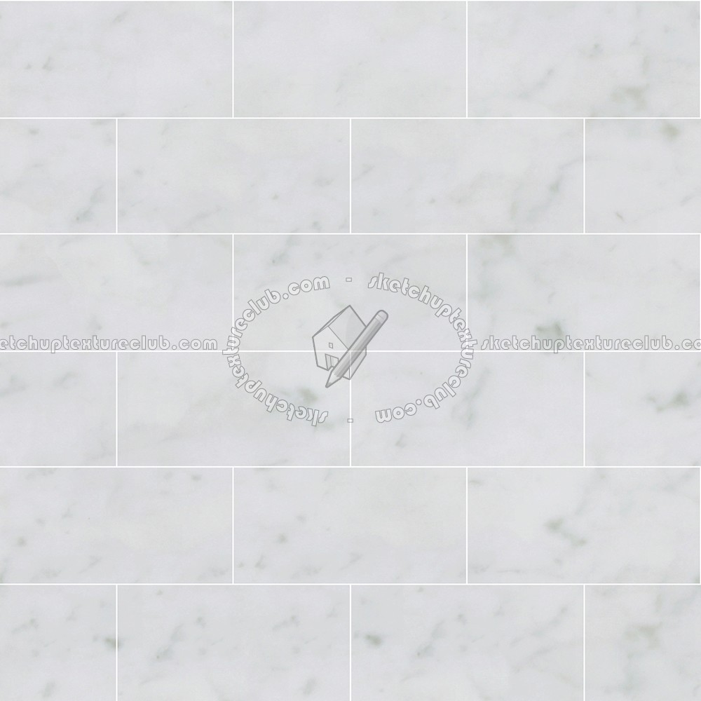 Textures   -   ARCHITECTURE   -   TILES INTERIOR   -   Marble tiles   -   White  - Carrara veined marble floor tile texture seamless 14830 (seamless)